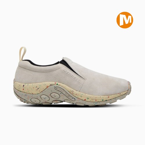 Merrell Jungle Moc Slip-On Schuhe Herren Weiß [DE-BDZQH]